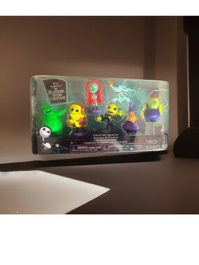 The Nightmare Before Christmas 7-Piece Figure Set - Multicolor